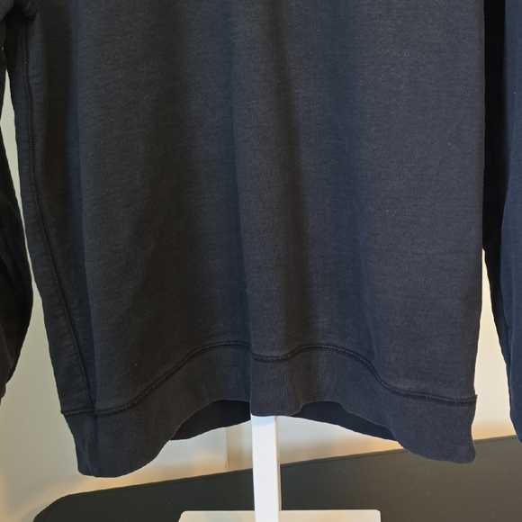 Everlane Uniform Black Crewneck Sweater 100% Cotton - Picture 9 of 9
